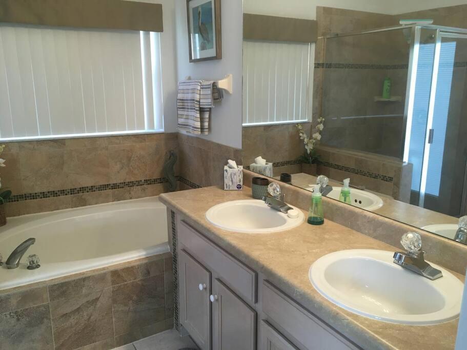Family Villa With Private Pool Near Disney Parks كيسيمي المظهر الخارجي الصورة