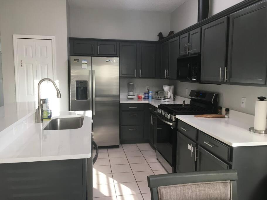 Family Villa With Private Pool Near Disney Parks كيسيمي المظهر الخارجي الصورة